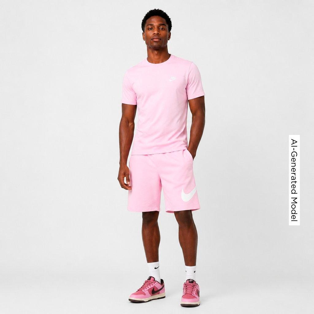 Nithtke Sportswear Club T-Shirt - Part 1 - Pink Foam/White