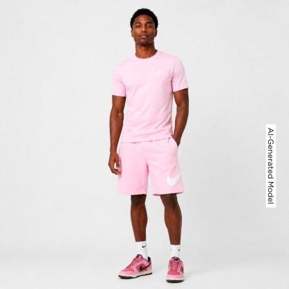 Nithtke Sportswear Club T-Shirt - Part 1 - Pink Foam/White