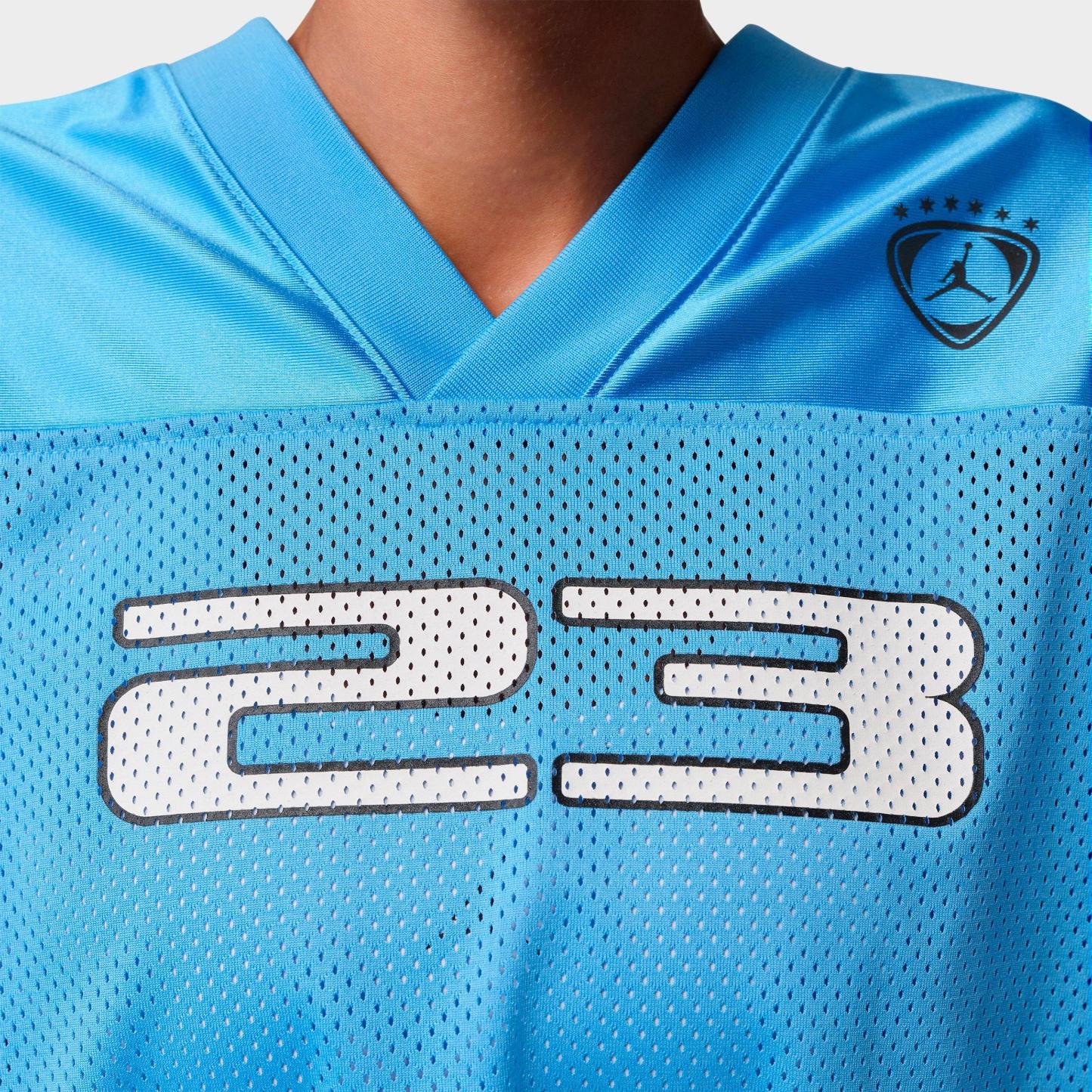Women's Jordan Brooklyn Short-Sleeve Jersey Top - University Blue