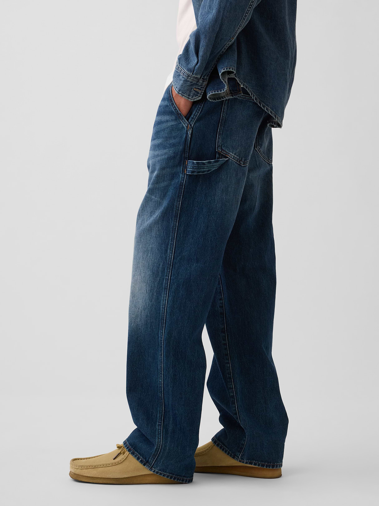 '90s Loose Jeans - Dark MEDIUM WASH
