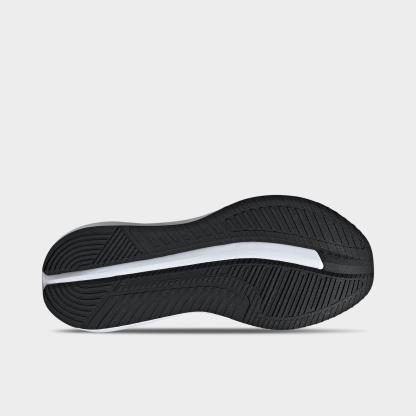 Men's adidas Galaxy 7 Running Shoes - Black/White/Carbon - Bottom view