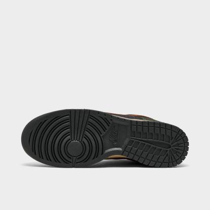 Nithtke Dunk Low Retro Premium SE Corduroy Casual Shoes (Men's Sizing) - Light British Tan/Cargo Khaki/Baroque Brown/Cinnamon - Bottom view