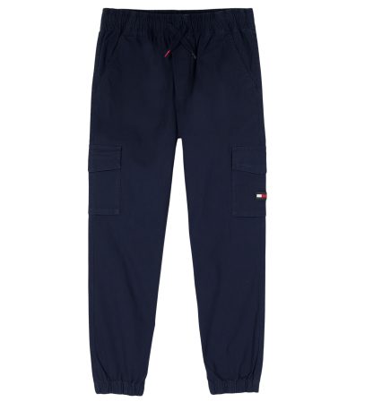 Tommy Hilfiger Boys' 8-20 Logo Cargo Jogger Pants - Navy Blazer
