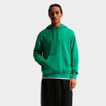 Men's Nithtke Sportswear Club Washed Fleece Hoodie - Malachite