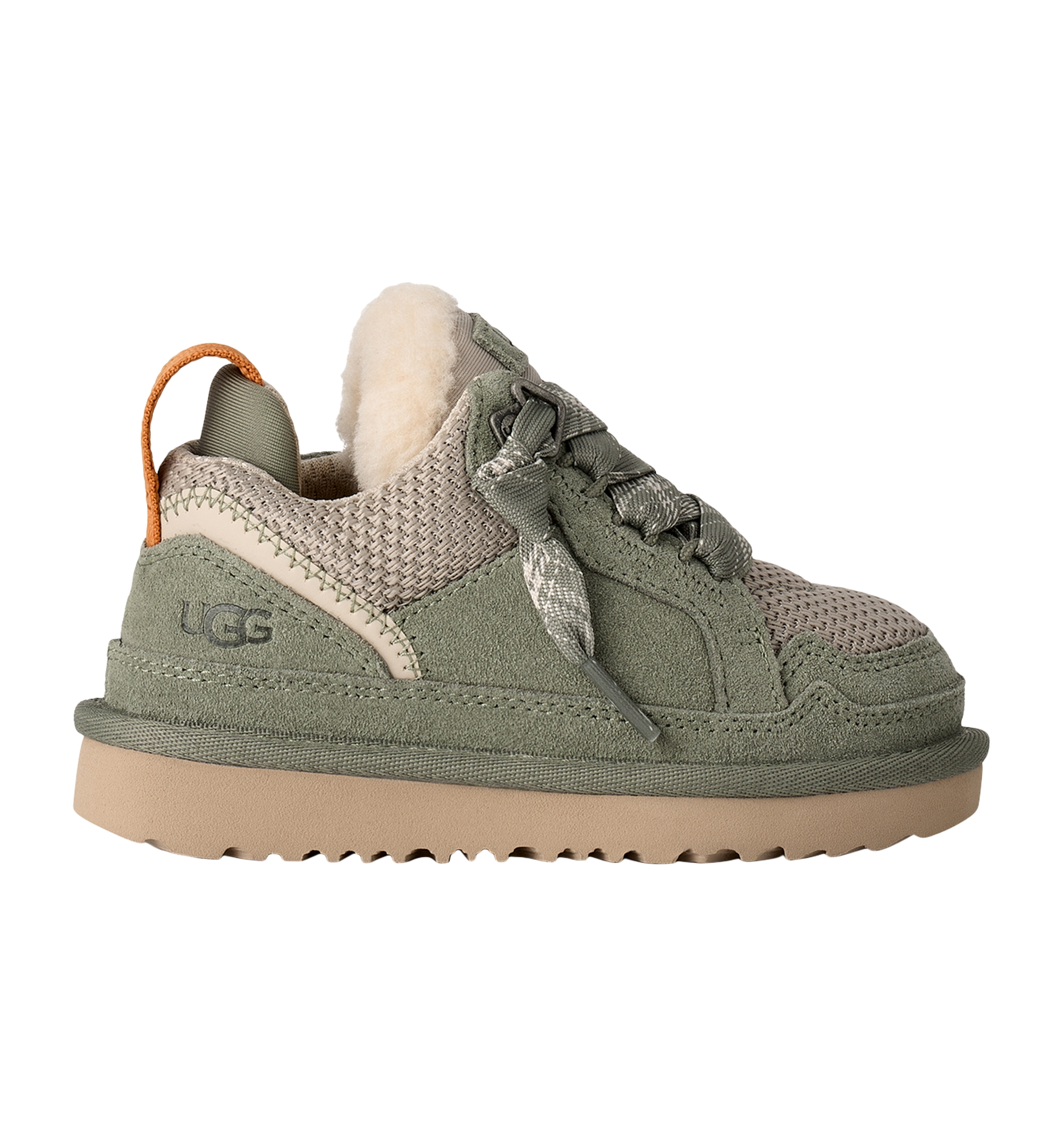 UGG® Toddler Kids Lowmel Lace-Up Sneakers - Shaded Clover