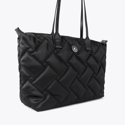 Kurt Geiger London Drench Recycled Shopper Tote Bag - Black - view 4