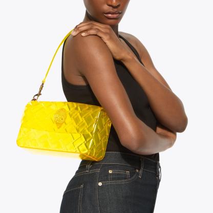 Kurt Geiger London Kensington Jelly Shoulder Bag - Yellow - view 7
