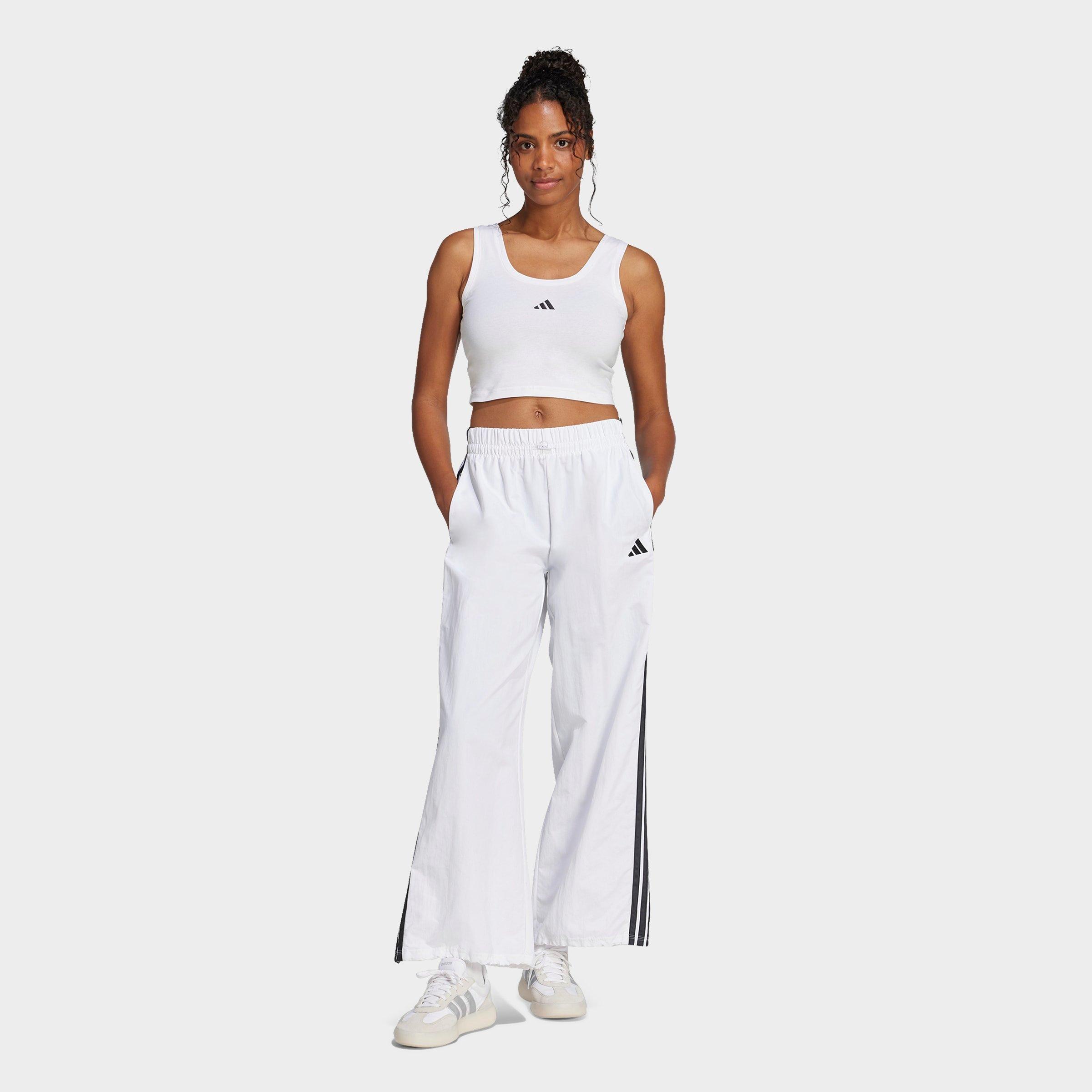 Women's adidas Sportswear Essentials Small Logo Cotton Lifestyle Tank Top - White/Black