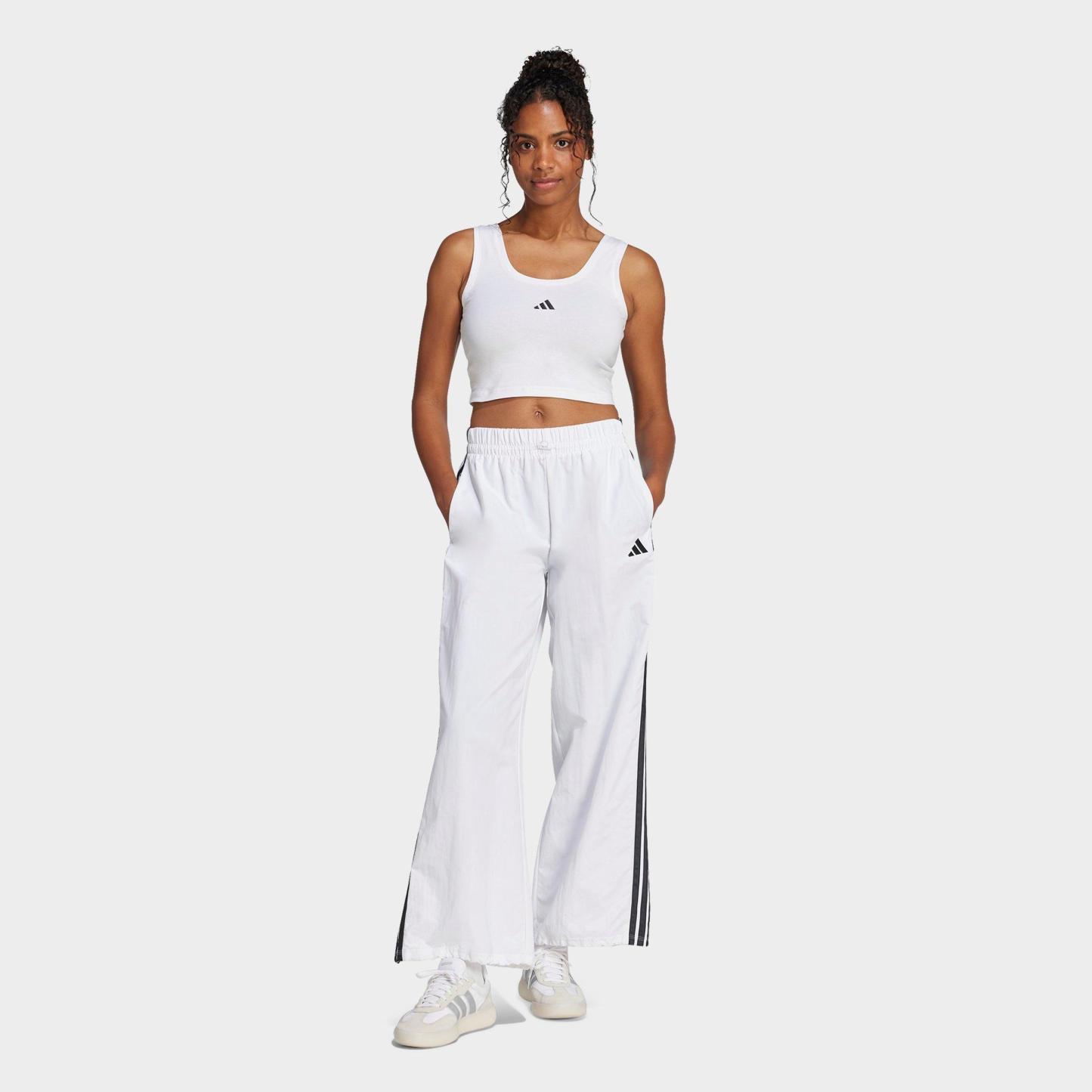 Women's adidas Sportswear Essentials Small Logo Cotton Lifestyle Tank Top - White/Black