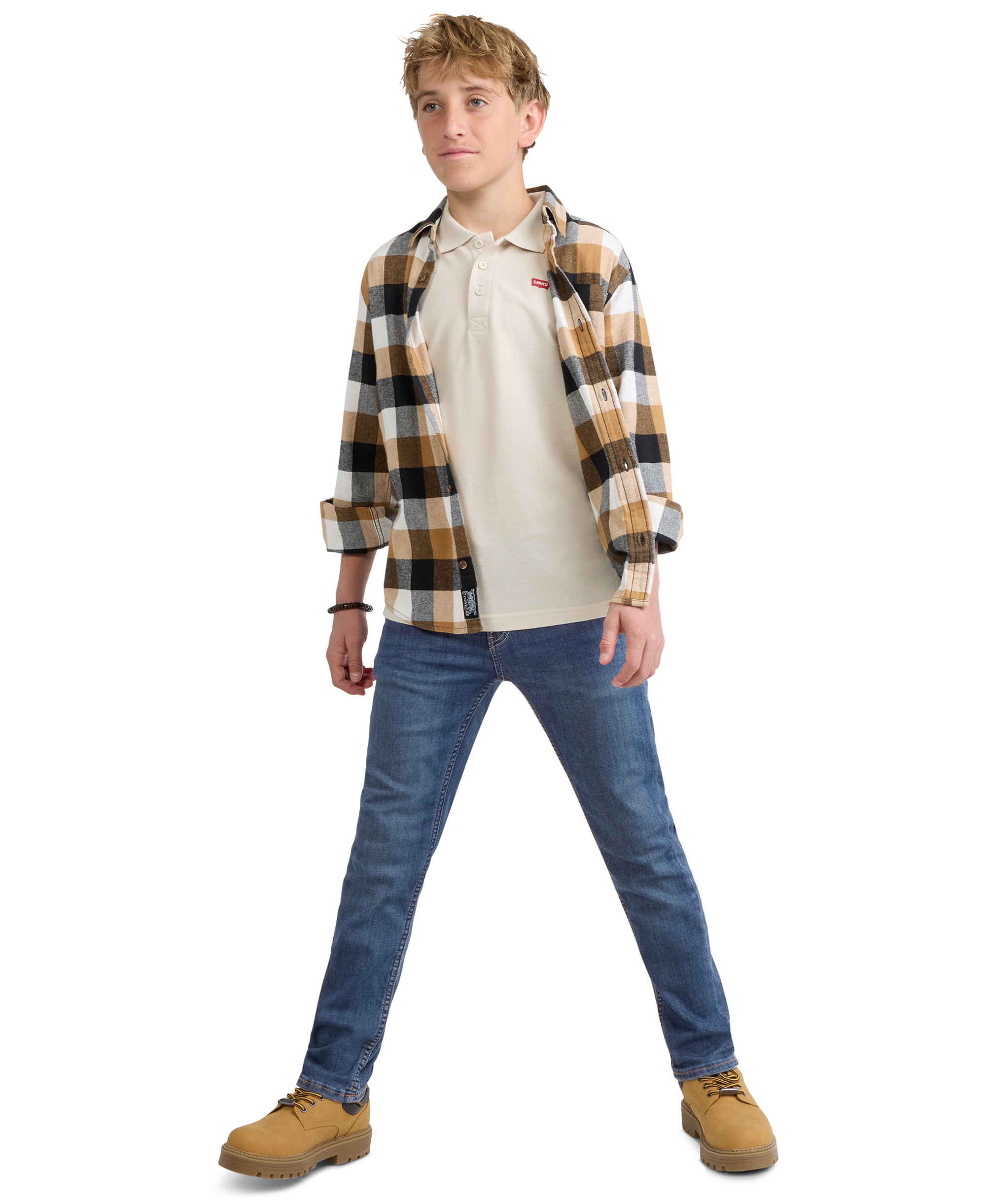 Levi's Boys' 2T-7 502™ Taper Fit Stretch Performance Jeans - Melbourne