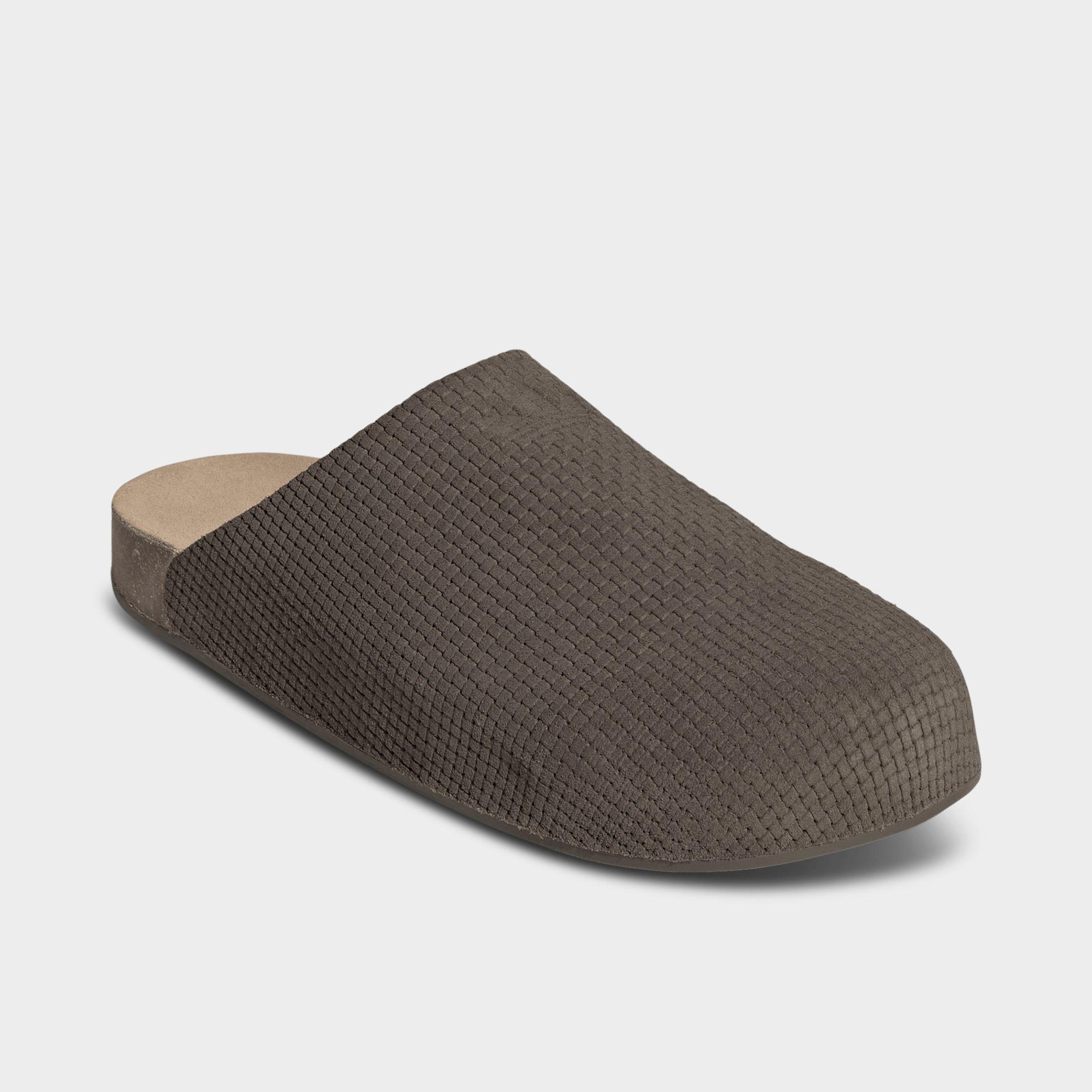 Men's adidas Originals Adimule Slide Sandals - Branch/Cardboard - Both shoes facing left