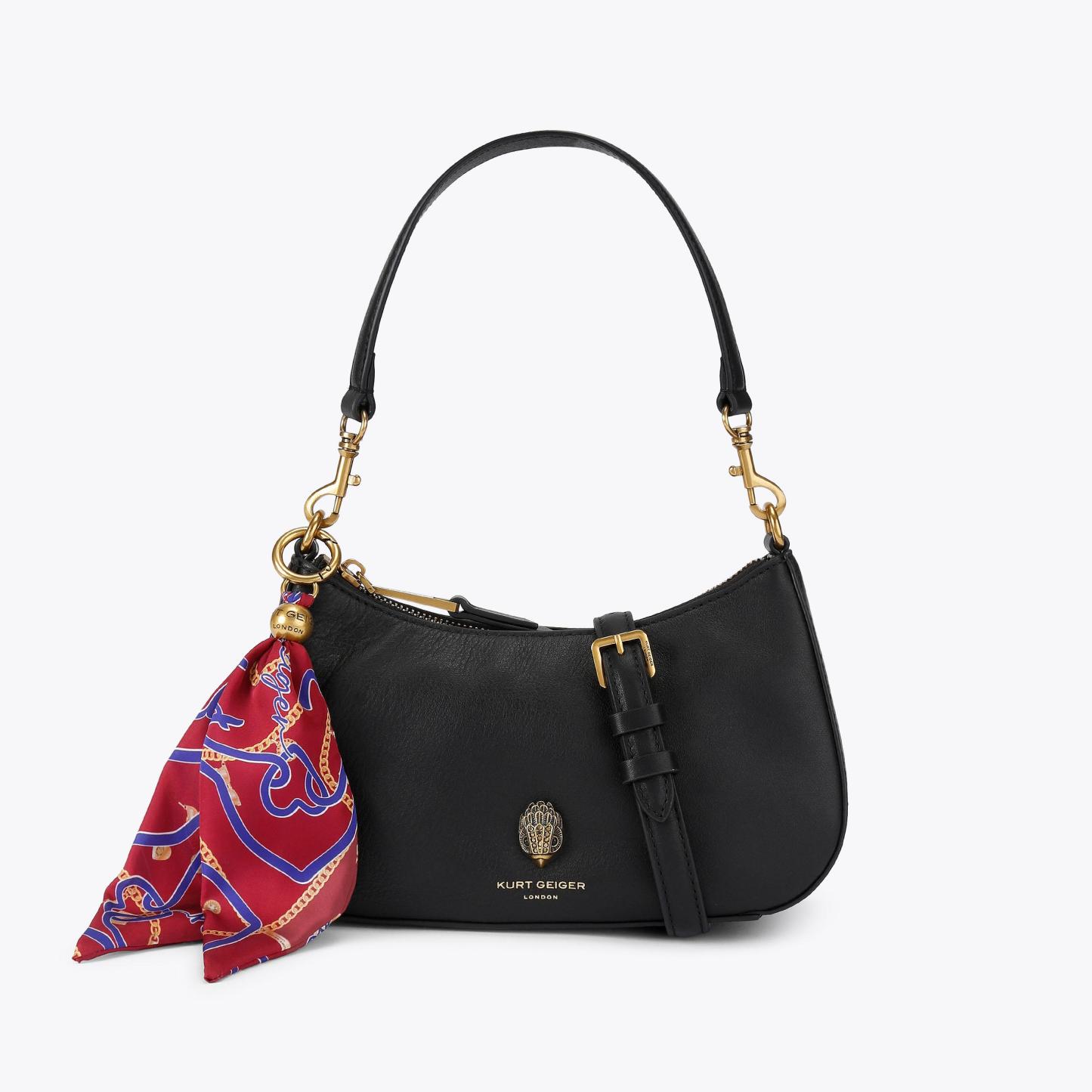 Kurt Geiger London Sloane Hobo Cross Body Bag - Black