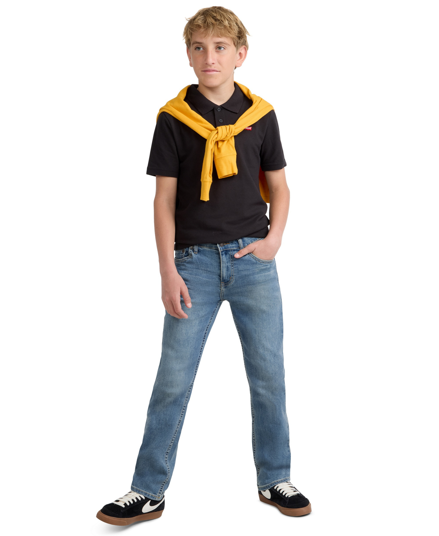 Levi's Boys' 2T-7 502™ Taper Fit Stretch Performance Jeans - GOOD GUY