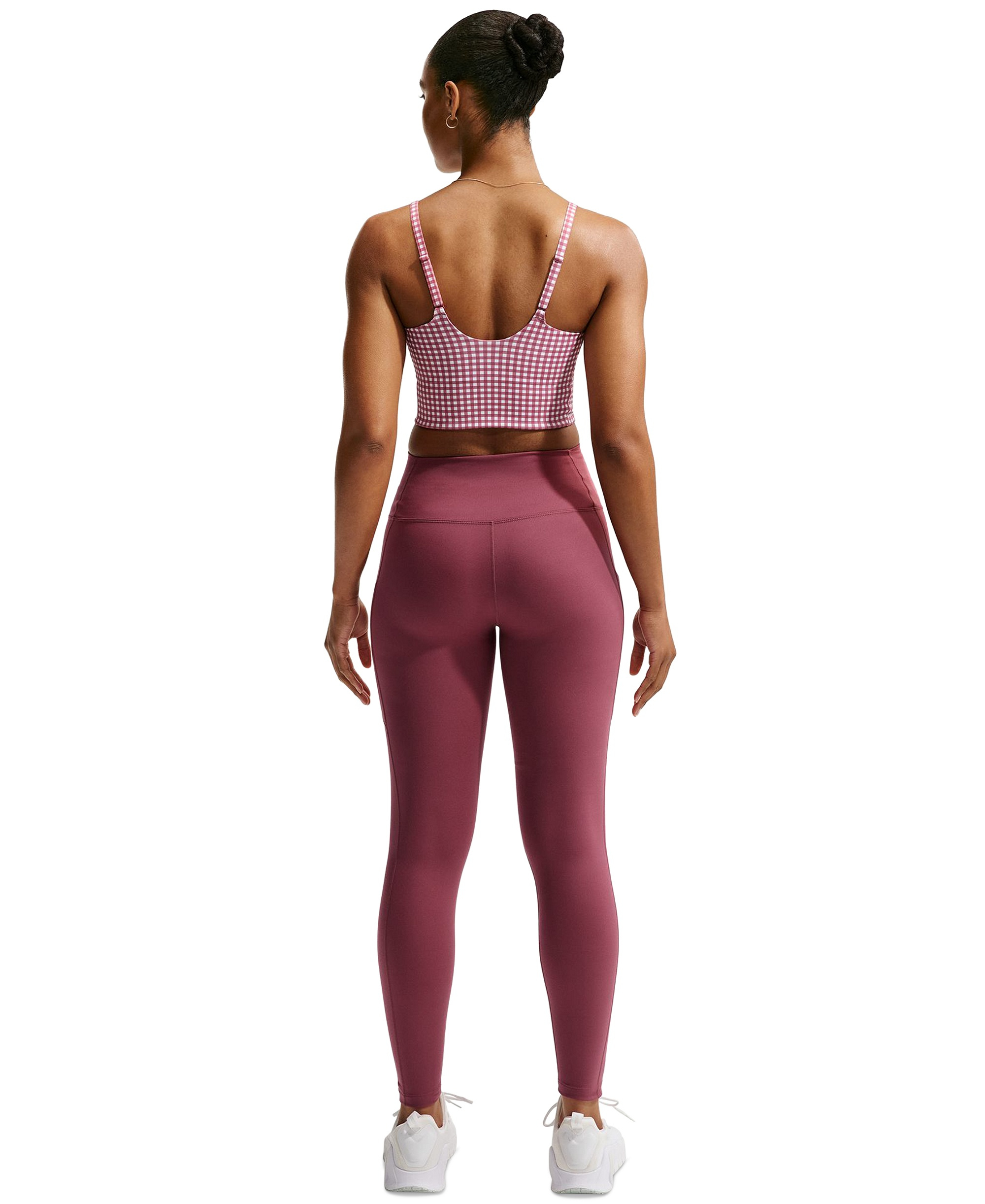 Nike Women's One High-Waist 7/8-Leggings - Pink Smoke/white