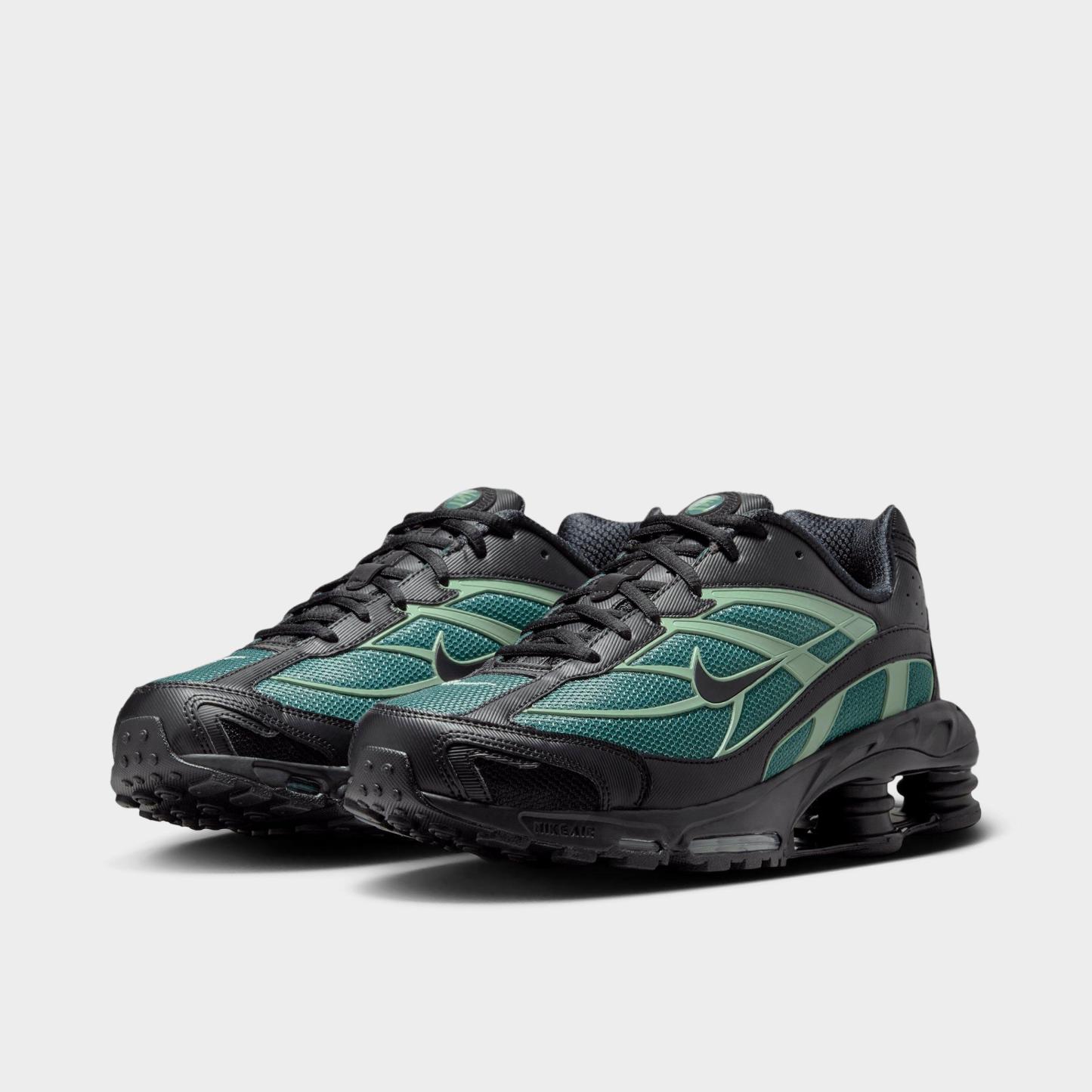 Men's Nithtke Shox Ride 2 Casual Shoes - Mineral Slate/Black/Steam/Black - Both shoes facing left
