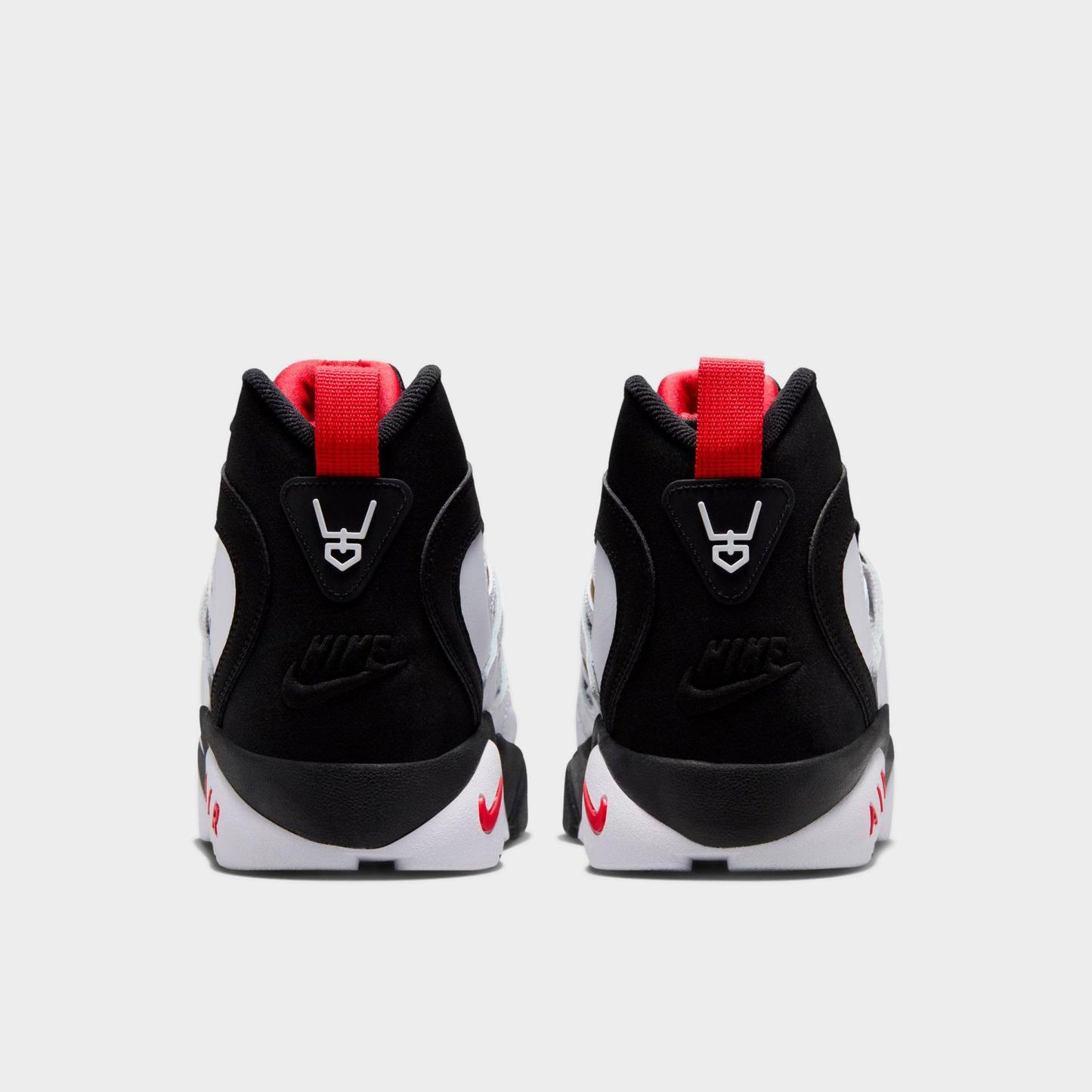 Men's Nithtke Air Diamond Turf 2 Casual Shoes - Black/Fire Red/Metallic Gold/White - Back view