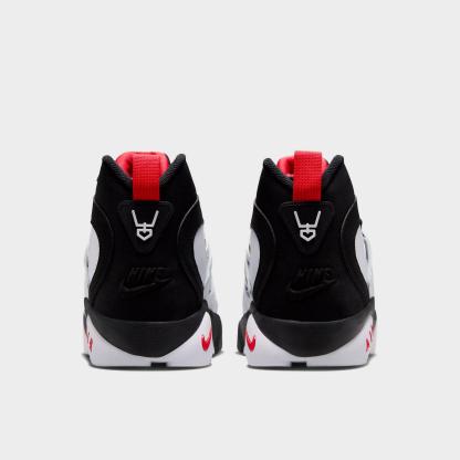 Men's Nithtke Air Diamond Turf 2 Casual Shoes - Black/Fire Red/Metallic Gold/White - Back view
