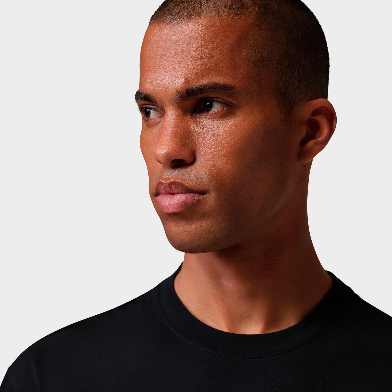 Men's Jordan Fishing Club Graphic T-Shirt - Black/White - view 4