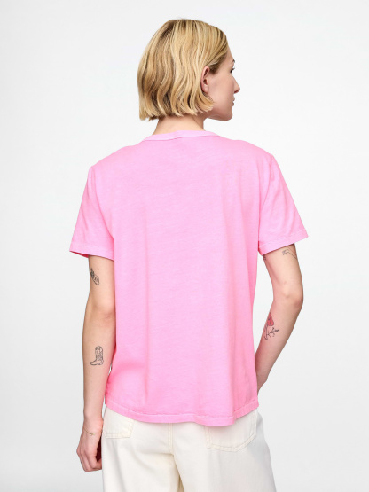 Organic Cotton VintageSoft T-Shirt - Parisian pink