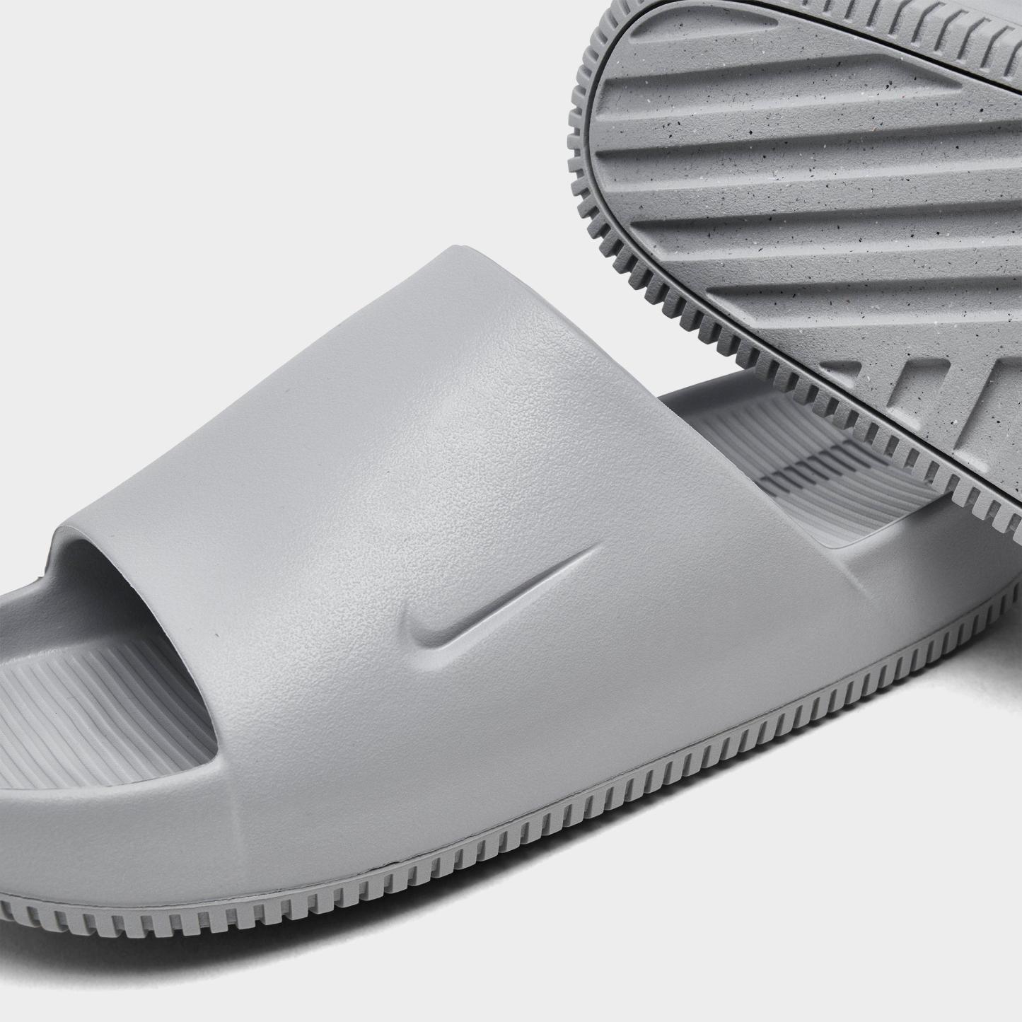 Men's Nithtke Calm Slide Sandals - Wolf Grey/Wolf Grey - Detail shot