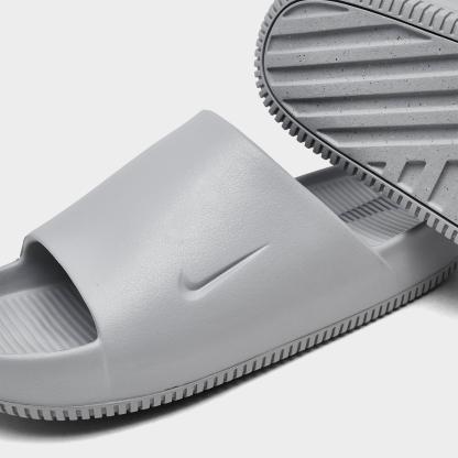 Men's Nithtke Calm Slide Sandals - Wolf Grey/Wolf Grey - Detail shot