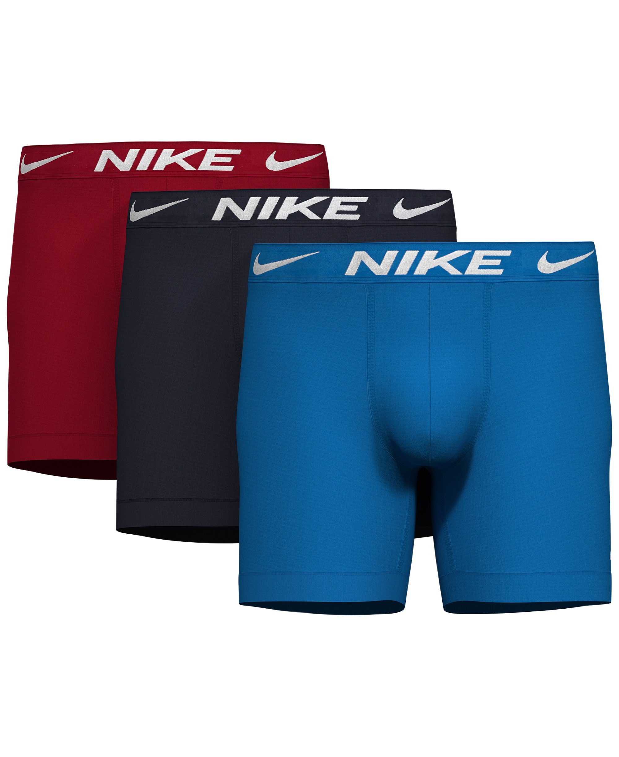 Nike Men's DRI-FIT Essential Micro Boxer Briefs, 3-Pack - Blueberry