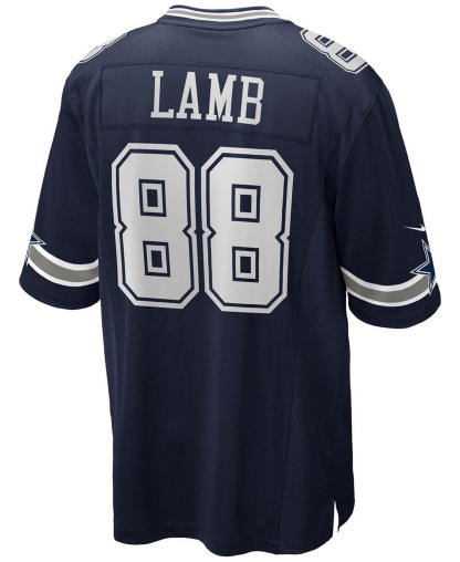 Nike Men's CeeDee Lamb Dallas Cowboys Alternate Game Team Jersey - Navy