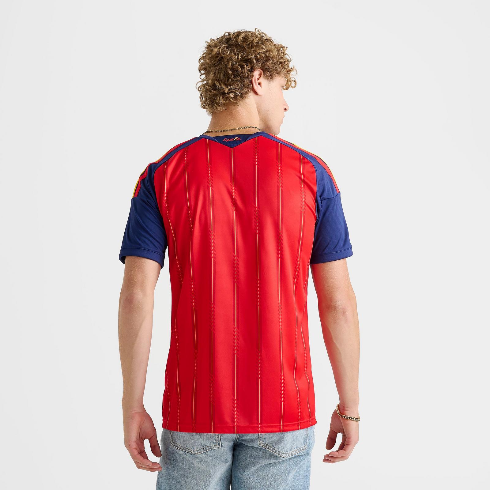 Men's adidas Spain 2026 Home Replica Soccer Jersey - Vivid Red - view 4