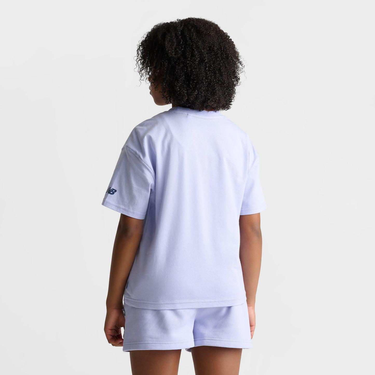 Girls' Big Kids' New Balance Athletics Arch T-Shirt - Daybreak - view 4
