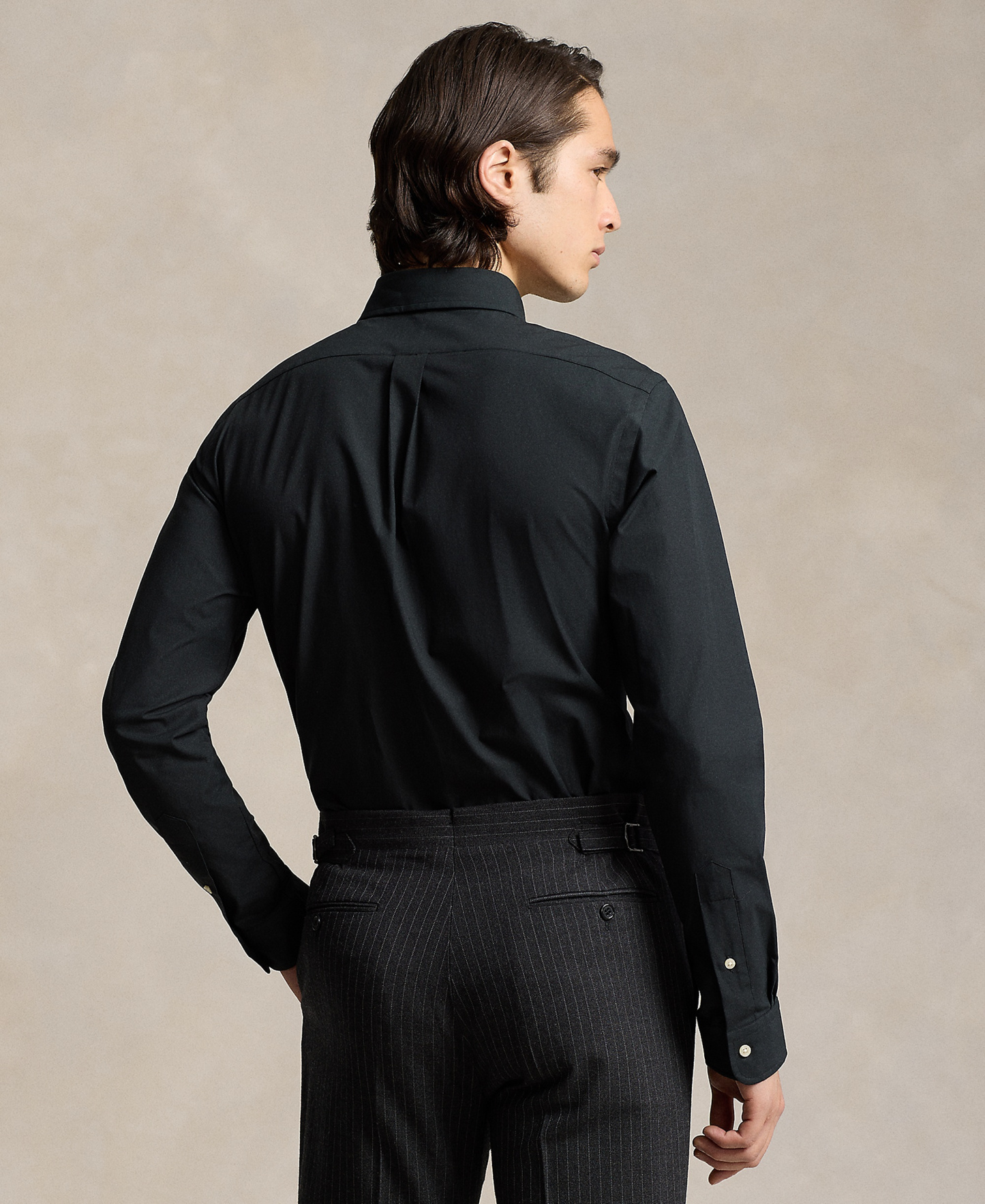 Polo Ralph Lauren Men's Stretch Poplin Shirt - Polo Black