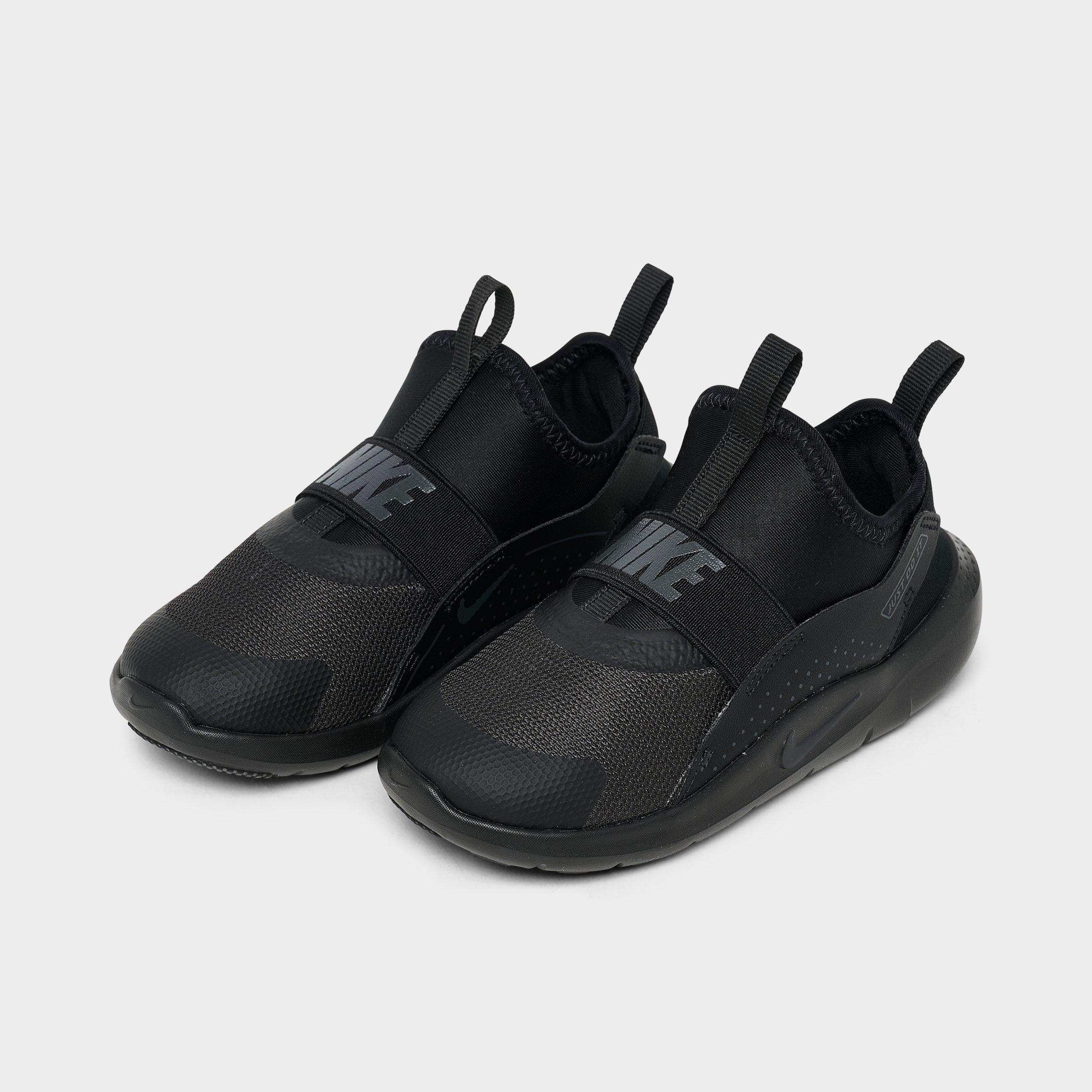 Kids' Toddler Nithtke Flex Runner 4 Running Shoes - Black/Black/Anthracite - Both shoes facing left