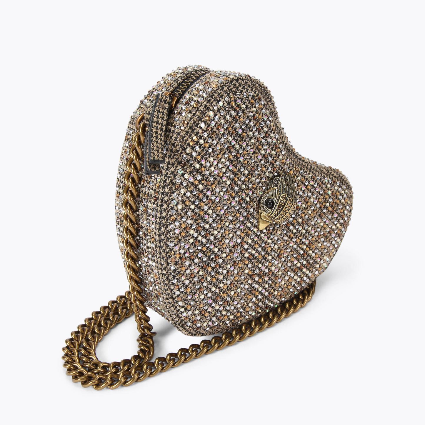 Kurt Geiger London Kensington Heart Bag - Beige - view 3