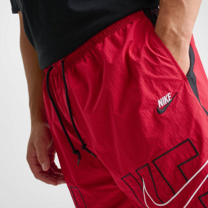 Men's Nithtke Sportswear Club Gel Block Sport Shorts - Gym Red/Black/White