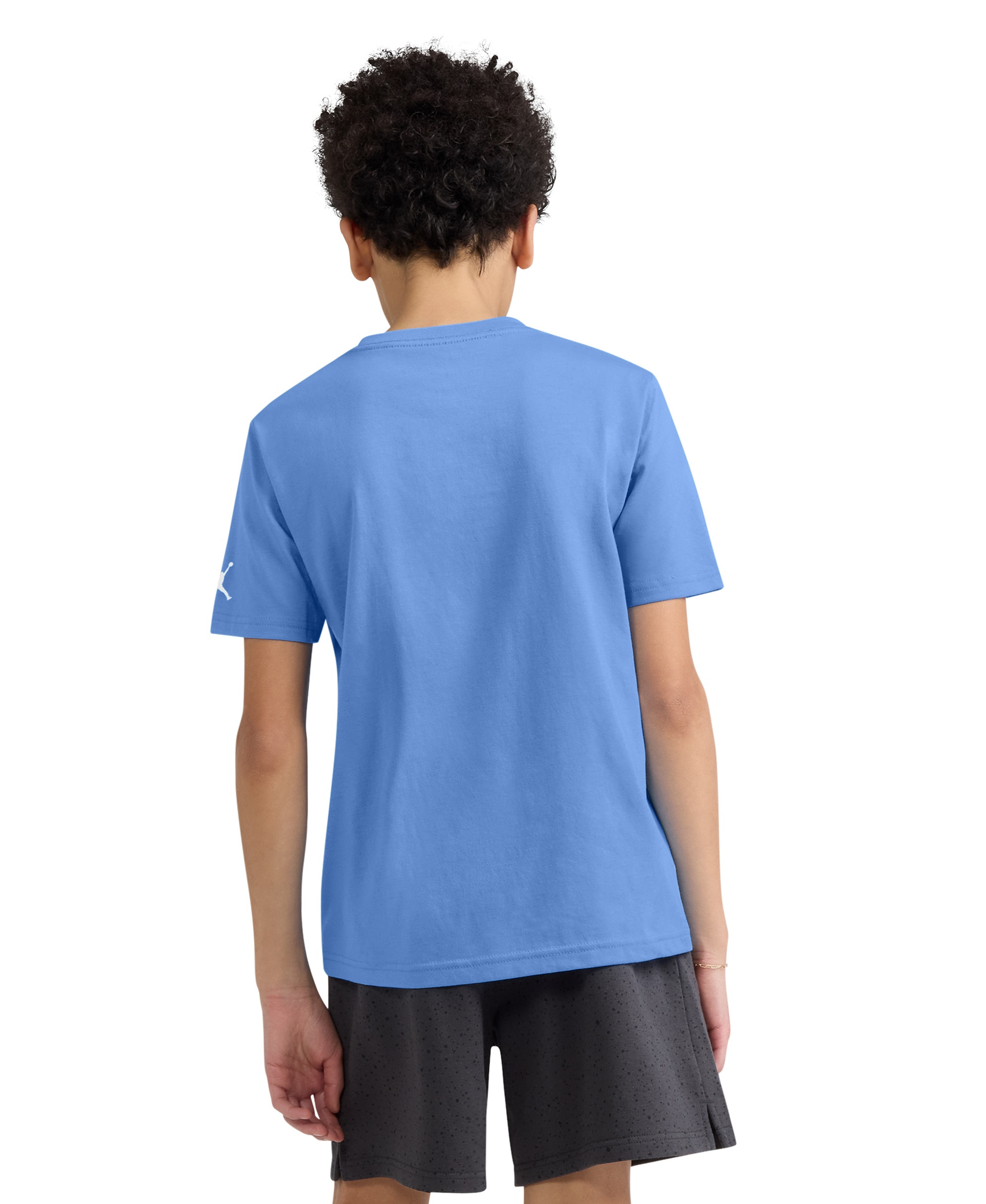Jordan Boys' 8-20 Plane Window Short-Sleeve T-Shirt - University Blue