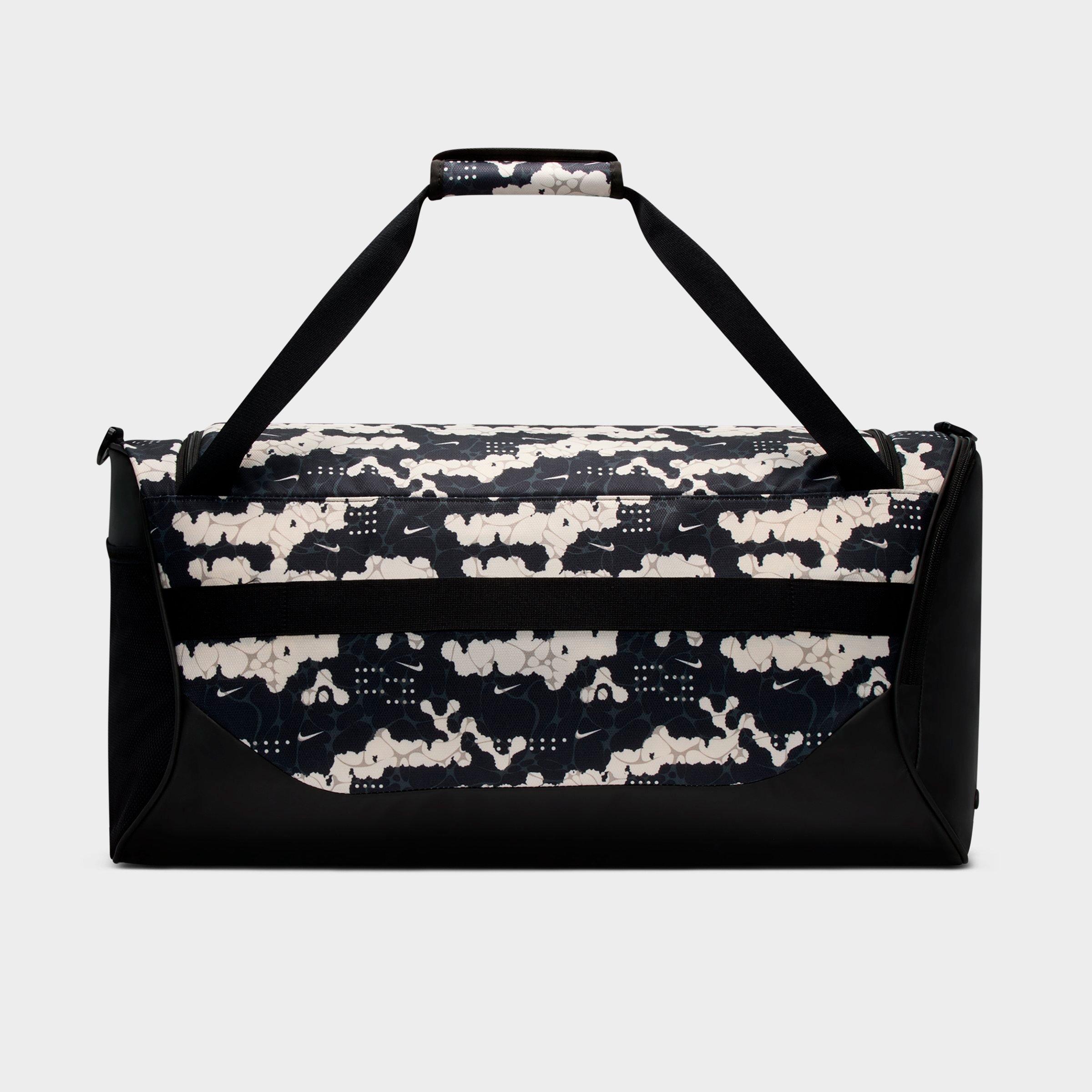Nithtke Brasilia Training Duffel Bag (Medium, 60L) - Chalk/Black/White