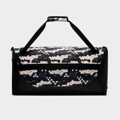 Nithtke Brasilia Training Duffel Bag (Medium, 60L) - Chalk/Black/White
