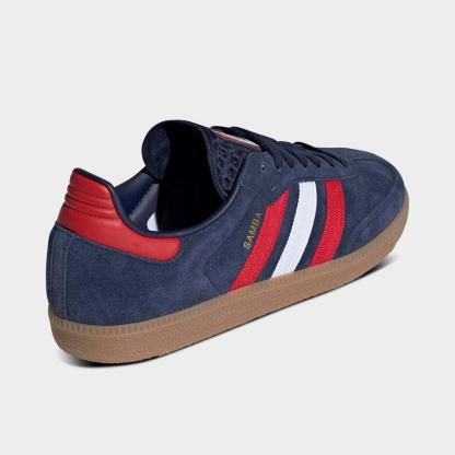 Men's adidas Originals Samba OG FIFA World Cup 2026 Casual Shoes - Night Indigo/Better Scarlet/Cloud White - view 4