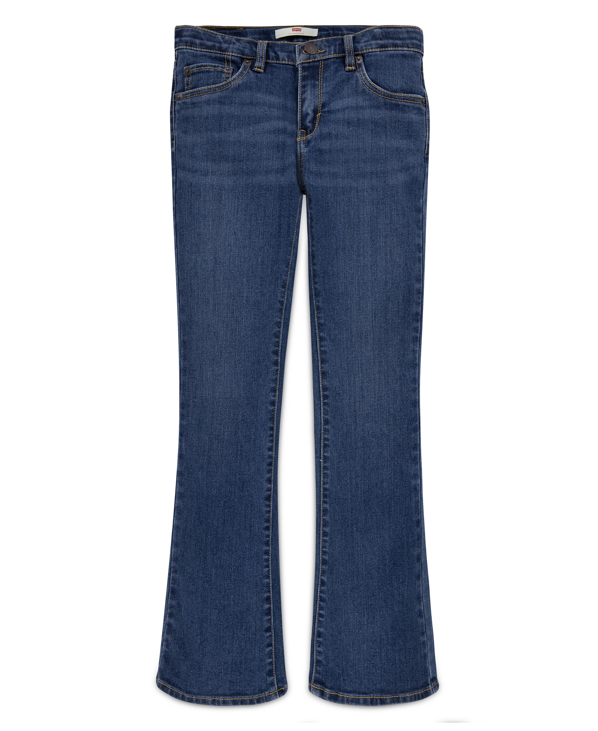 Levi's Girls' 7-16 Mid-Rise Classic Bootcut Denim Jeans - Blue