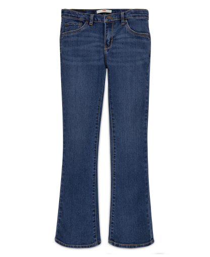Levi's Girls' 7-16 Mid-Rise Classic Bootcut Denim Jeans - Blue