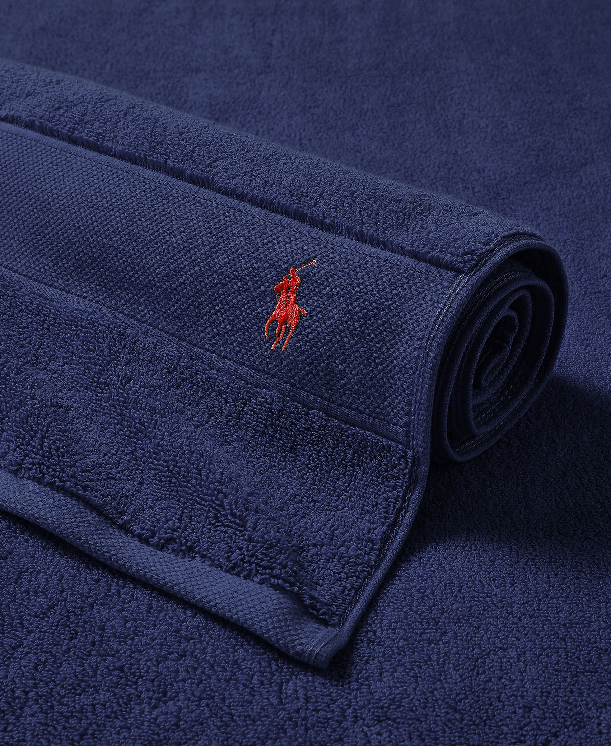 Polo Ralph Lauren Polo Player Cotton Bath Towel, 58" x 30" - Newport Navy