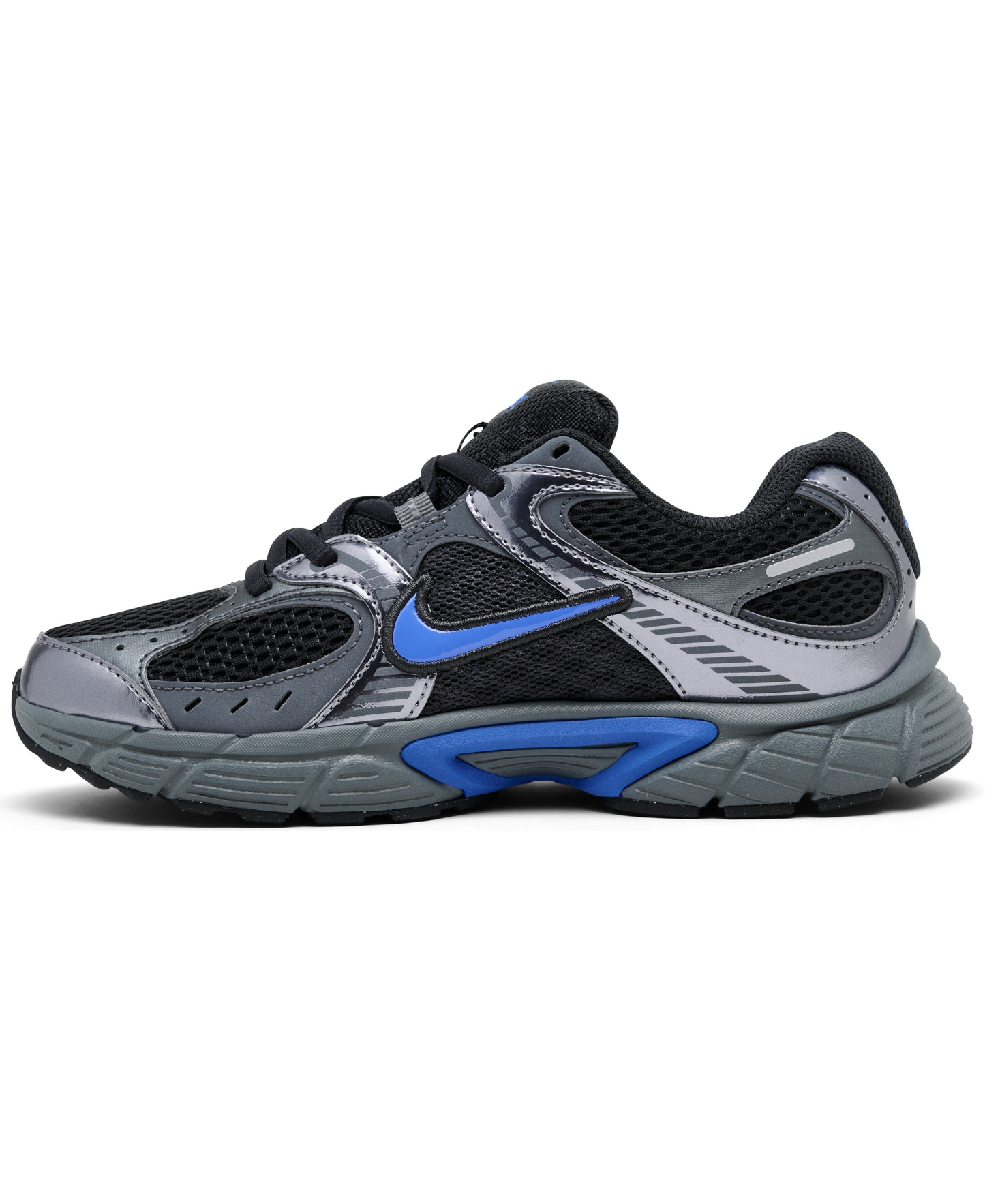 Nike Big Kids V5 RNR Casual Sneakers from Finish Line - Anthracite, Blue