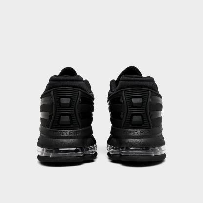 Men's Nithtke Air Max Ecstasy Plus Casual Shoes - Black/Black/Black - Back view
