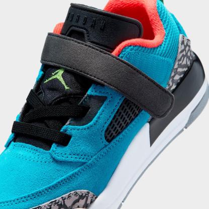 Little Kids' Jordan Spizike Low Casual Shoes - Neo Turquoise/Light Crimson/Cosmic Fuchsia/Vivid Green - view 3