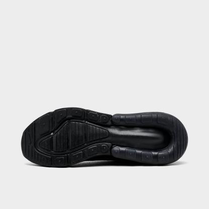 Men's Nithtke Air Max 270 Casual Shoes - Part 1 - Black/Black/Black - Bottom view