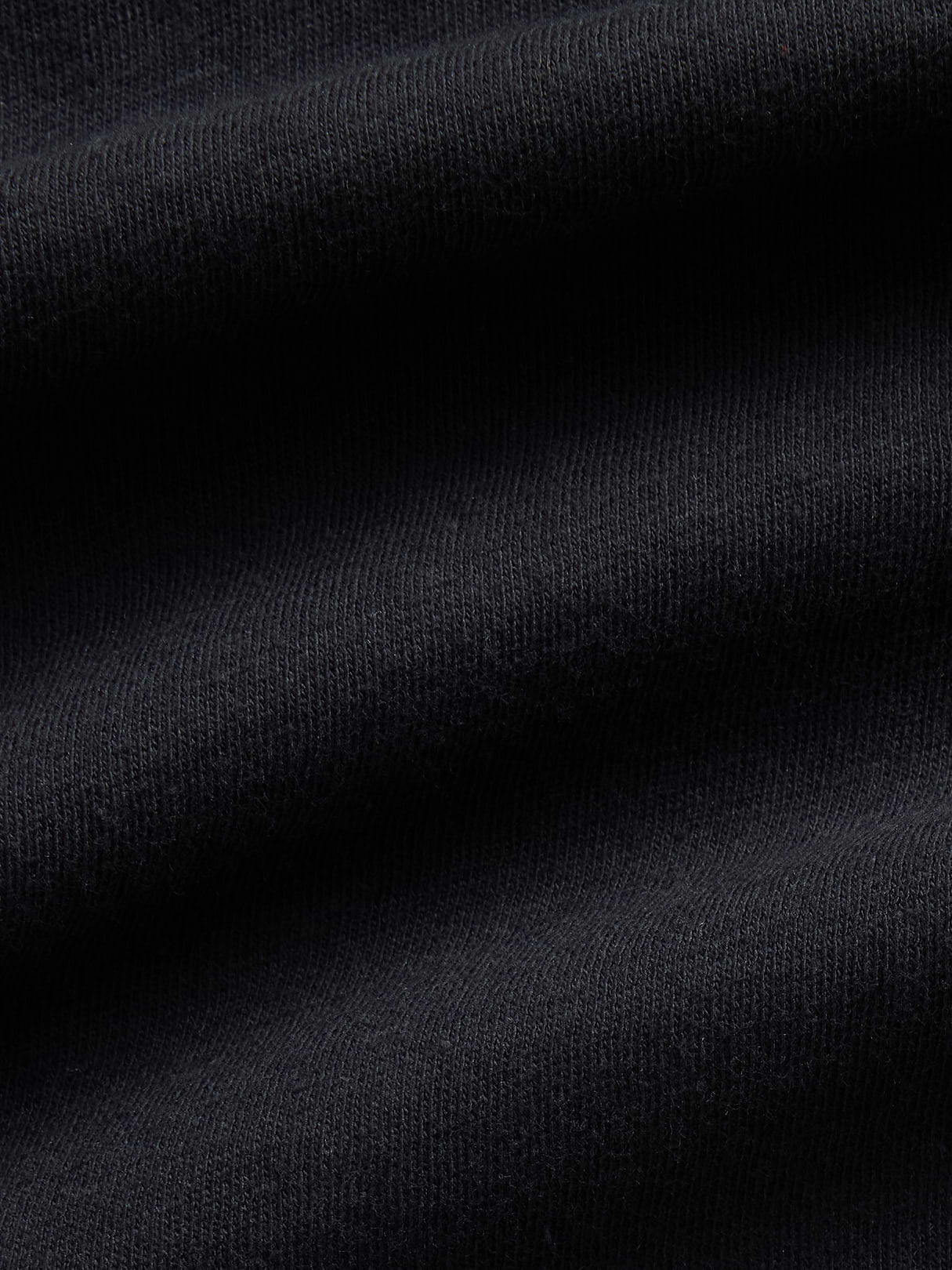 100% Cotton Authentic Shrunken T-Shirt - Black