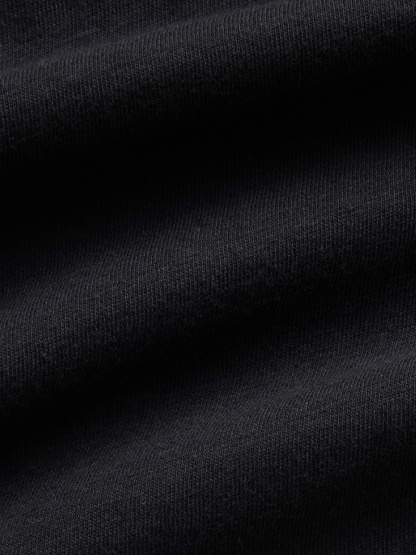 100% Cotton Authentic Shrunken T-Shirt - Black