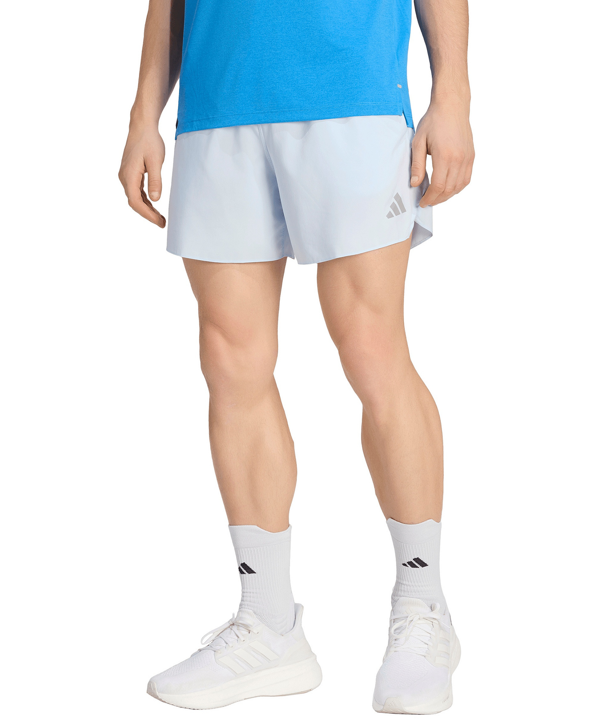 adidas Men's Running Iconic Shorts - Crystal Sky