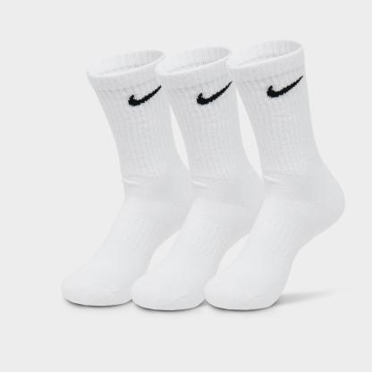 Nike Everyday Cushioned Training Crew Socks (3-Pack) - White/Black (SX7664-100)
