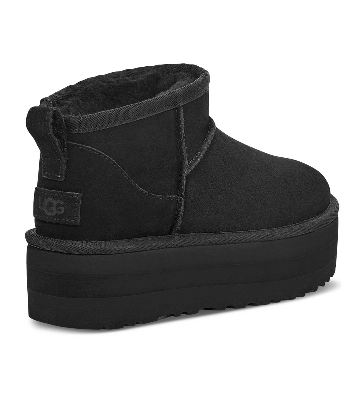 UGG® Women's Classic Ultra Mini Platform Booties - Black
