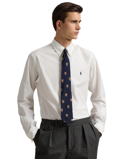 Polo Ralph Lauren Men's Stretch Poplin Shirt - White
